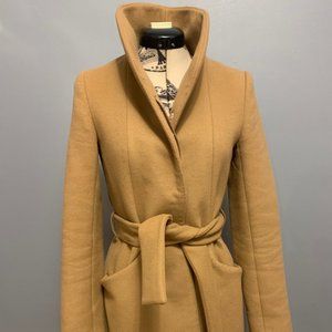 Aritzia Wilfred Wool Coat with Belt